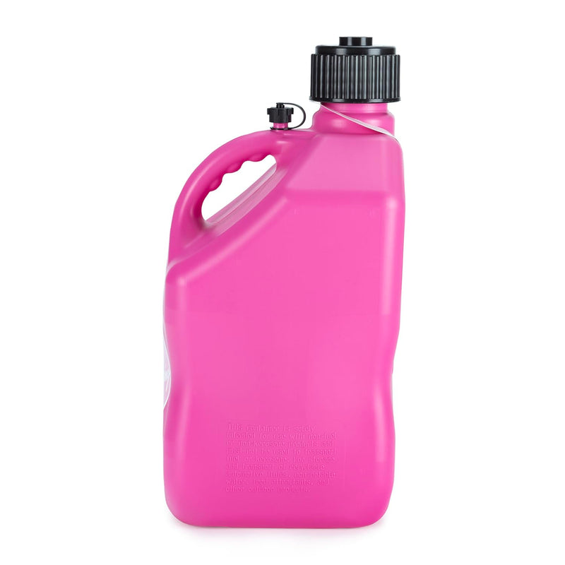 VP Racing 5.5 Gallon Square Motorsport Utility Container Pink with Deluxe Filler Hose