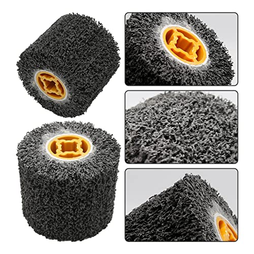 120x100mm Paint and Rust Remover Polishing Burnishing Wheels Surface Conditioning Tool, Paint Stripper Wheel Burnishing Tool for Metal Polishing Rust Remove