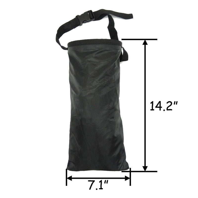 TIHOOD 3PCS trash bags, hanging Detachable garbage bag for Back Seat for Outdoor Traveling Home Use Car Storage Bags