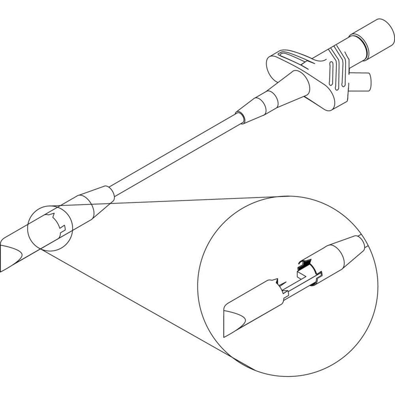 Fluke AC89 Heavy Duty Insulation Piercing Test Clip, for 0.25 to 1.5 mm Insulated Wire