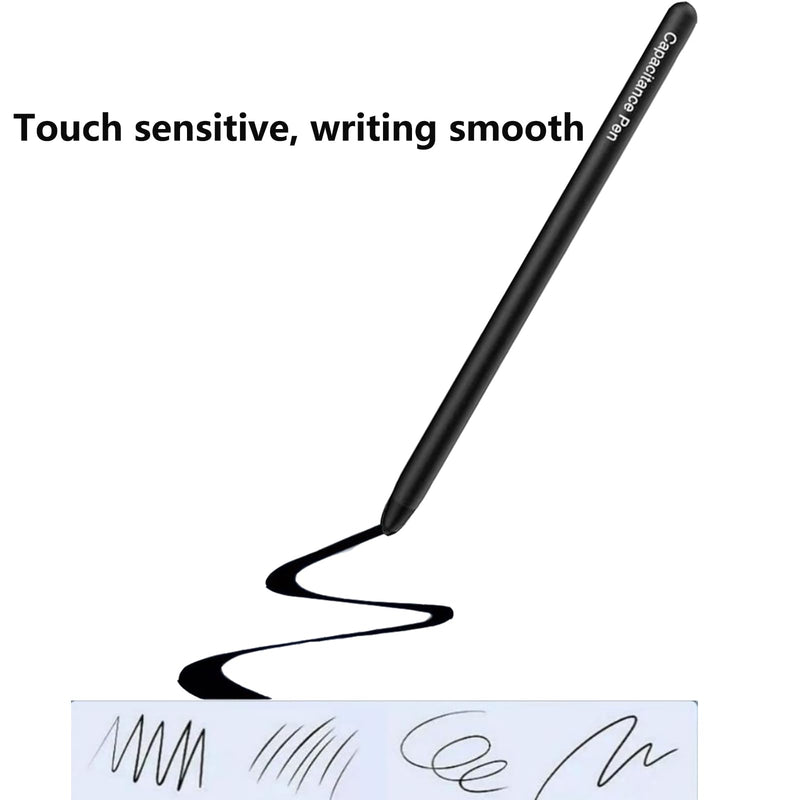 Stylus Pen for Touch Screen,Compatible with Galaxy Tab A9 Plus / A8 / A7 / A7 Lite/Apple iPad pro/iPad 9/8 / 7/6 / iPhone,Performance S Pen for Fire HD 10 Plus /8/7/All Touch Devices (Black) Black
