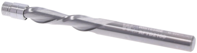 Whiteside RFTD2100 Spiral Downcut Flush Trim Router Bit: 1/4 Inch Cutting Diameter, 1/4 Inch Shank, 1 Inch Cutting Length, Double Bearing Guide