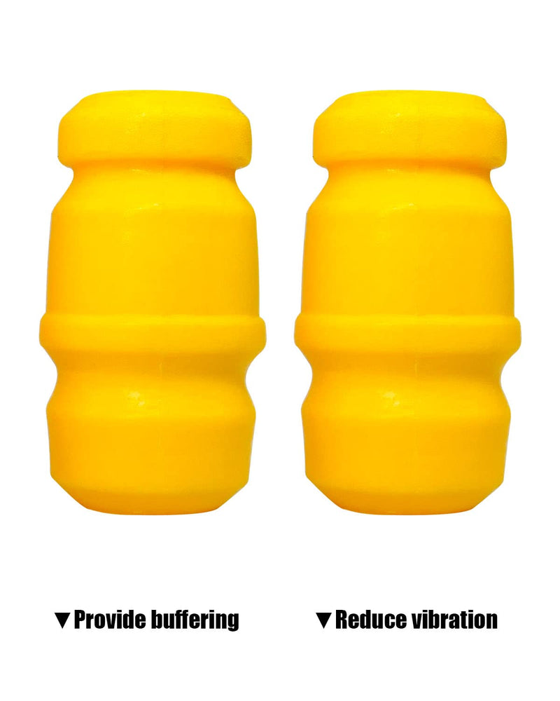 Front Bump Stop Fit for Cherokee XJ 1984-2001 Replace 52004295, Upper Suspension Jounce Bumpers, 2 Pcs
