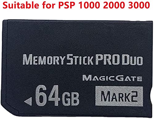 MS 64GB Memory Stick Pro Duo MARK2 for PSP 1000 2000 3000 Accessories/Camera Memory Card…