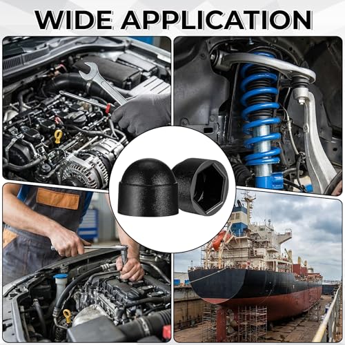 50Pcs Plastic Nut Cover M8×13mm Nut Cap