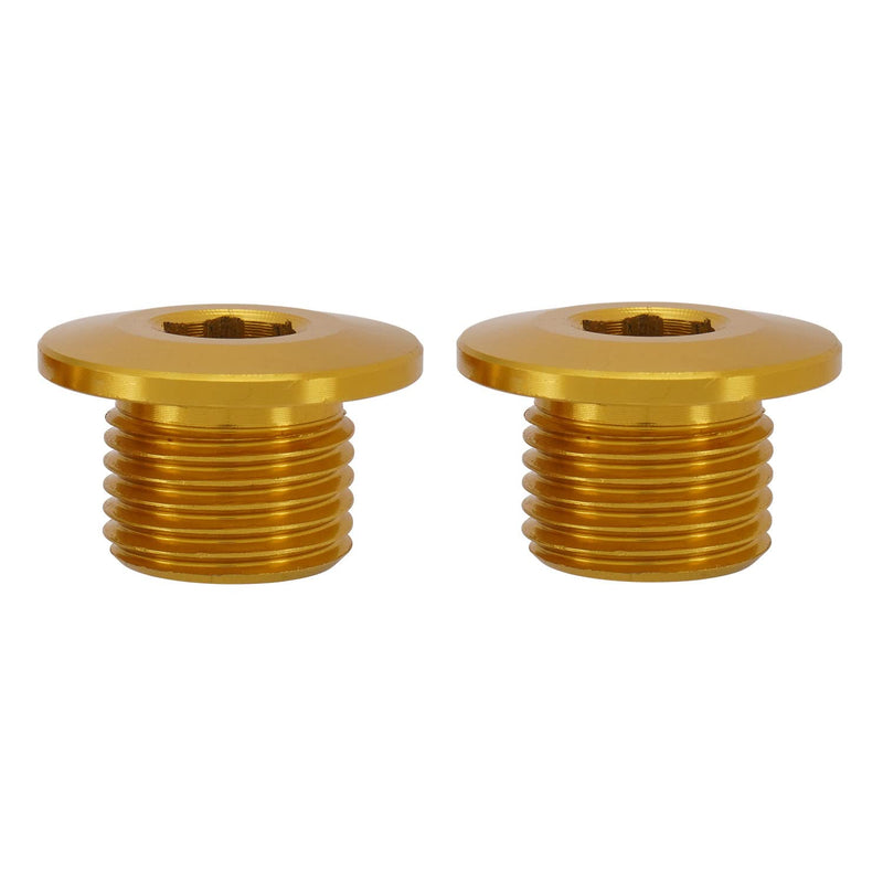 M16x1.5 Front Fork Axle Nut for Surron,Front Wheel Axle Nuts Screws for Electric Dirt Bike Sur Ron Light Bee S/Light Bee X/Talaria Sting L1E/X160/X260 - Gold