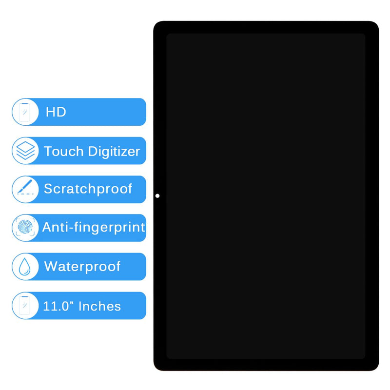 Tab A9 Plus LCD Screen Replacement for Samsung Galaxy Tablet Tab A9+ 11" Wi-Fi SM-X210 SM-X215 SM-X216B LCD Display Touch Screen Digitizer Assembly Repair Parts Kit 11inch (Black)