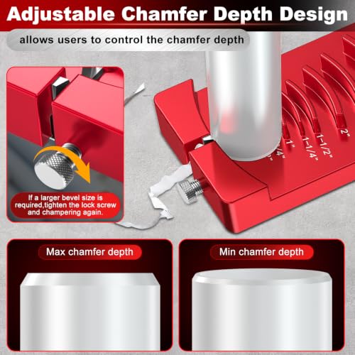 PVC Pipe Deburring Tool for External & Internal Chamfer, PVC Pipe Cutter