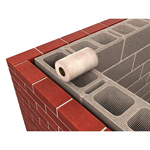 Bon 81-118 100-Foot by 4-Inch Mortar Mesh Grout Stop