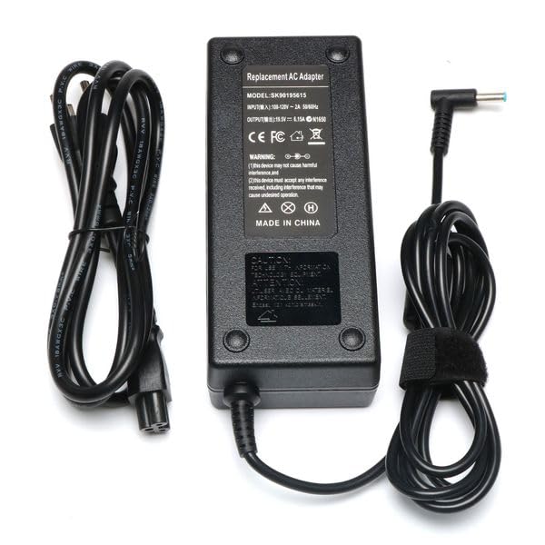120W Charger Compatible for USB-C Dock G5 Power Cord L41856-001 for HP Dock G5 5TW10UT 5TW10AA 5TW10AA#ABB 5TW10UT#ABA USB-C/A Universal Dock G2 5TW13AA HP Docking Station 19.5V 6.15A AC