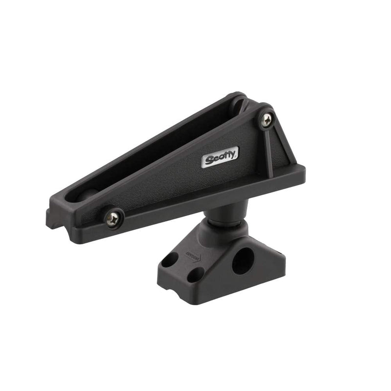 Scotty #276 Anchor Lock, w/ 0241 Side / Deck Mount | For Small Boats, Heavy-Duty Construction, Boating, Kayak & Inflatable Accessory