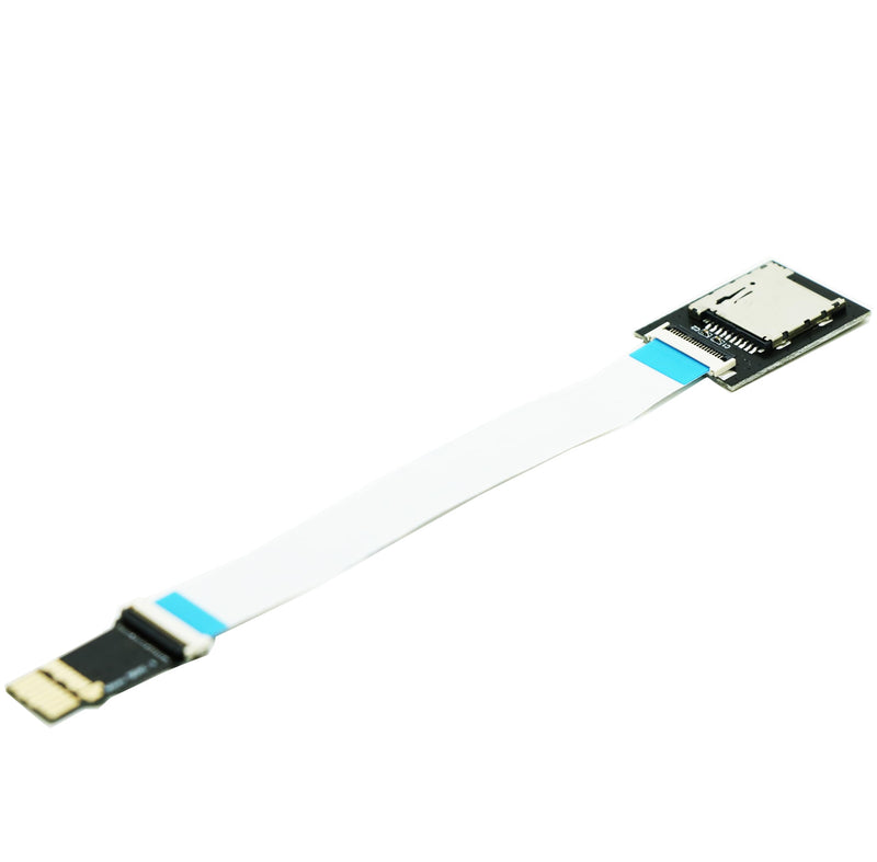 Sintech Micro SD SDXC UHS-II Male to Female Extension Card with 9CM Flex Cable,Support SD/SDHC/SDXC UHS-I UHS-II V60 V90