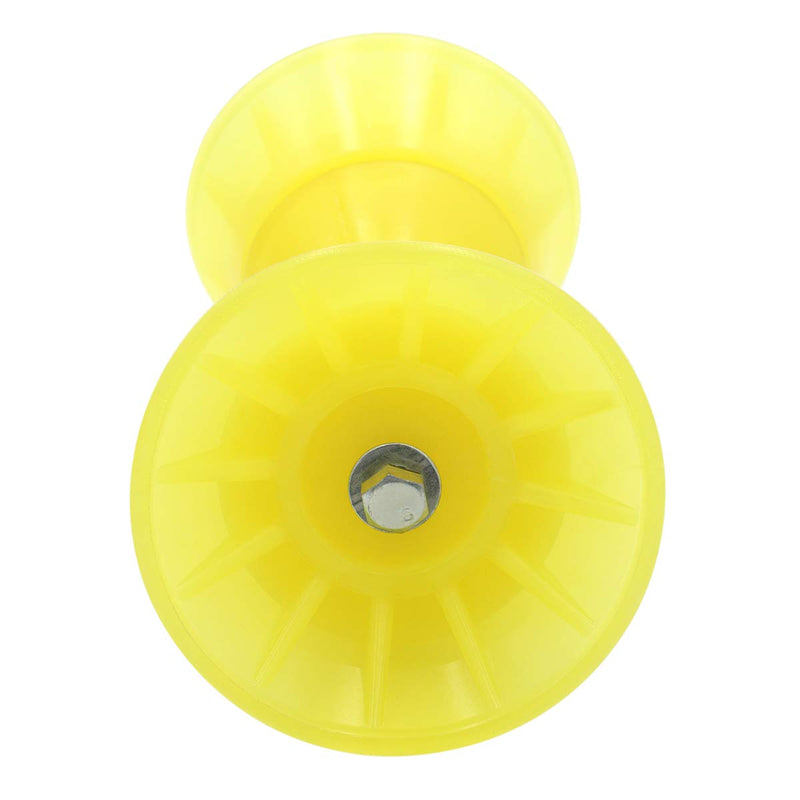 Ultimate 4" X 7" Overall Width Boat Trailer Roller Bow Stop Polyurethane 1/2" Mounting Hole