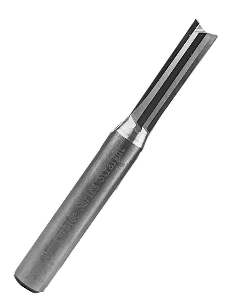 Foos - Straight Carbide Router bits - 1/4” Shanks - 3 Pcs - USA Veteran Owned (1/8" 3/16" & 1/4” Cutting Diameters)