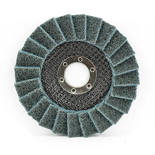 BHA 4.5" x7/8" T29 Surface Conditioning Flap Discs, Blue (Fine) - 5 Pack