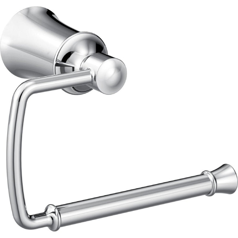 Moen YB2108CH Dartmoor Single Post Toilet Paper Holder, Chrome (Pack of 1)