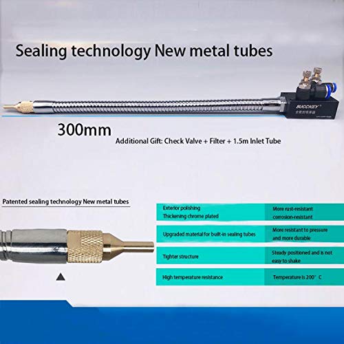 YWY Mist Coolant Lubrication System Flexible Metal Hose Oil-Water Separator Spray Unit for Drill Press CNC Lathe Milling Machine Metal Cooling