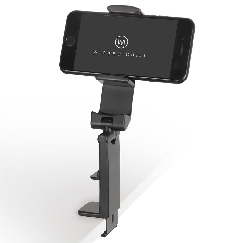 2X Airplane in Flight Phone Holder | Travel Essential Gadget for Plane | Universal Foldable Pocket Size Smartphone Mount | 360° Rotation | Train Work Monitor Kitchen & Video (Patented) 2x Airplane Phone Holder