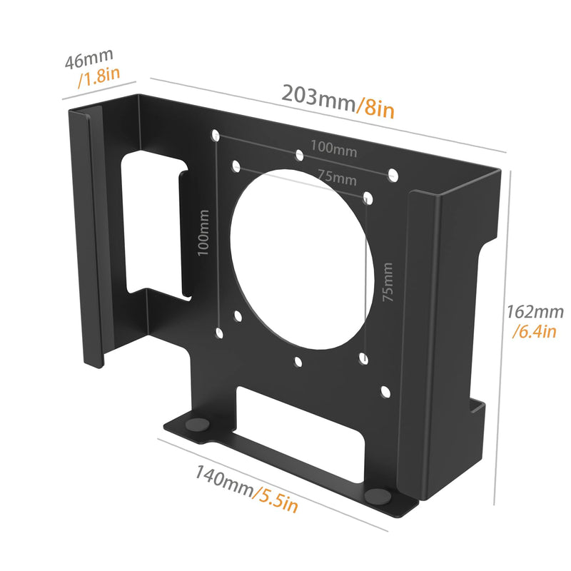 Monitor Vesa Mount or Under Desk Holder for Mac Mini 2018-2023 M1 M2