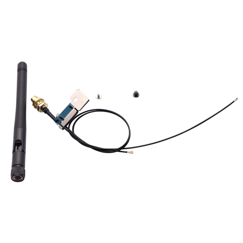 BestParts WiFi Card Wireless Antenna Cable KIT Replacement for Dell Optiplex 7050 7060 3060M 3070M 3690 Micro WiFi Cable Antenna 3165NGW