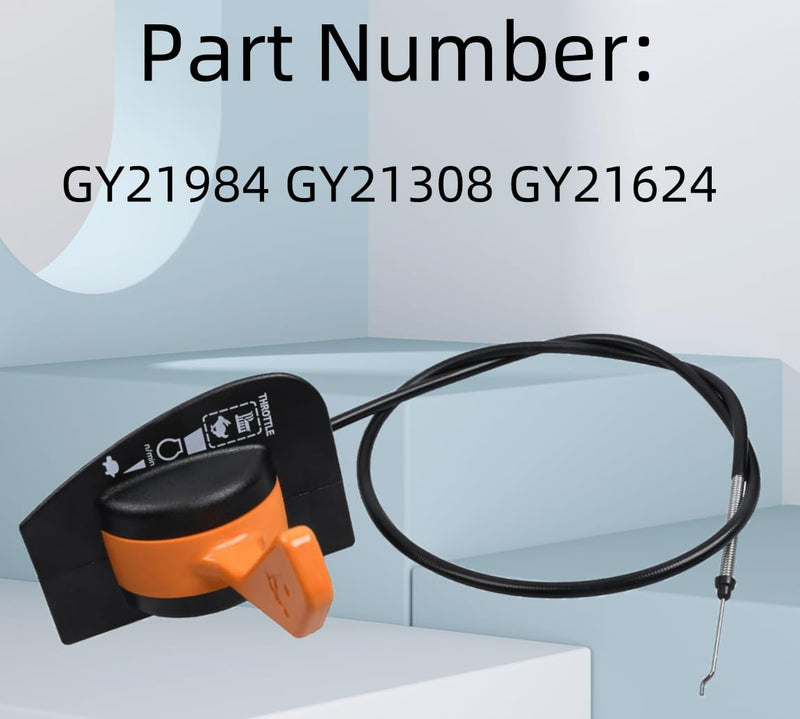 GY21984 Throttle Choke Cable Lever Fits for John Deere D100 D105 D125 D120 D130 D110 D140 D160 D170 LA155 LA165 LA175 X165 X105 X115R X125 X145 Parts, GY21307 GY21623
