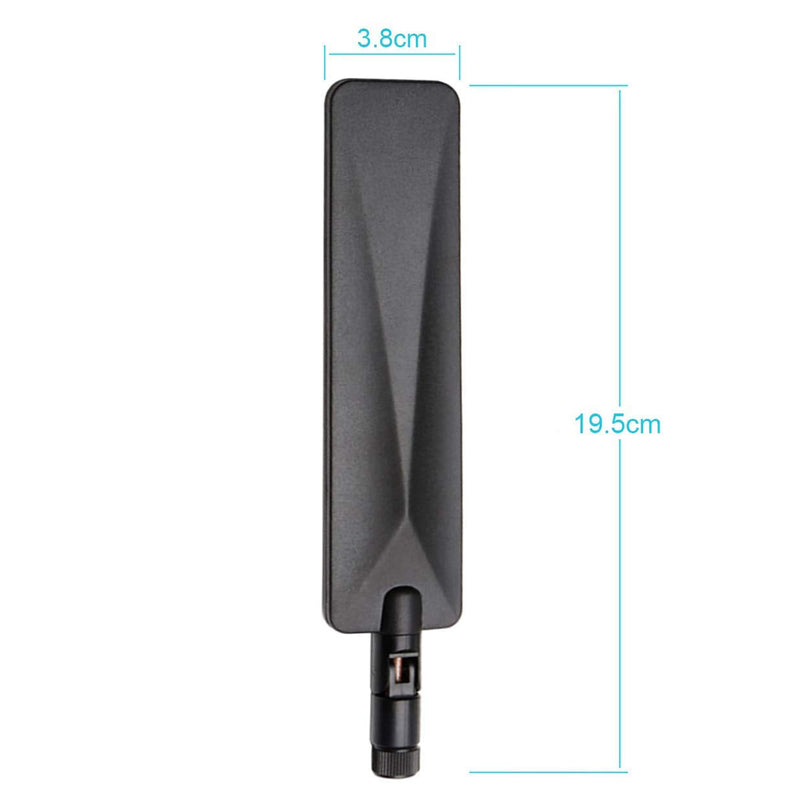 Bingfu 4G LTE Antenna 9dBi SMA Male Cellular Antenna (2-Pack) Compatible with Spypoint Flex Trail Game Camera Wireless CPE Router Hotspot Cellular Gateway Industrial IoT Router Outdoor Security Camera 2-Pack Panel Antenna