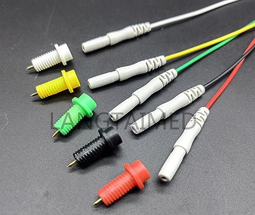 DIN 1.5 Female Socket, Screw Thread, Female Socket, Data Cable Socket, High Temperature Resistant Material, Data Processing Host Socket, 10 Pcs/Set