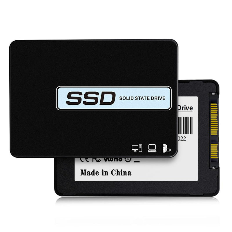 128GB 2.5" SSD SATA III Internal Solid State Drive, 550MB/s Read with 3D NAND Flash for Laptop & Desktop PC Upgrade