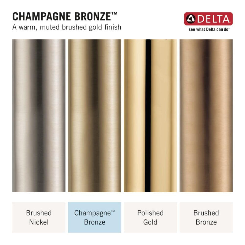 Delta Faucet RP40593CZ Shower Arm, Champagne Bronze