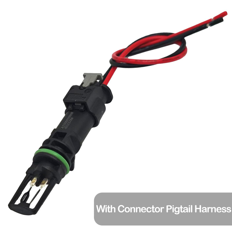 5149182AB Intake Air Temperature Sensor with Connector Pigtail Harness for Chrysler Dodge Jeep RAM - Replaces 5149182AB 5149182AA 7B0906501