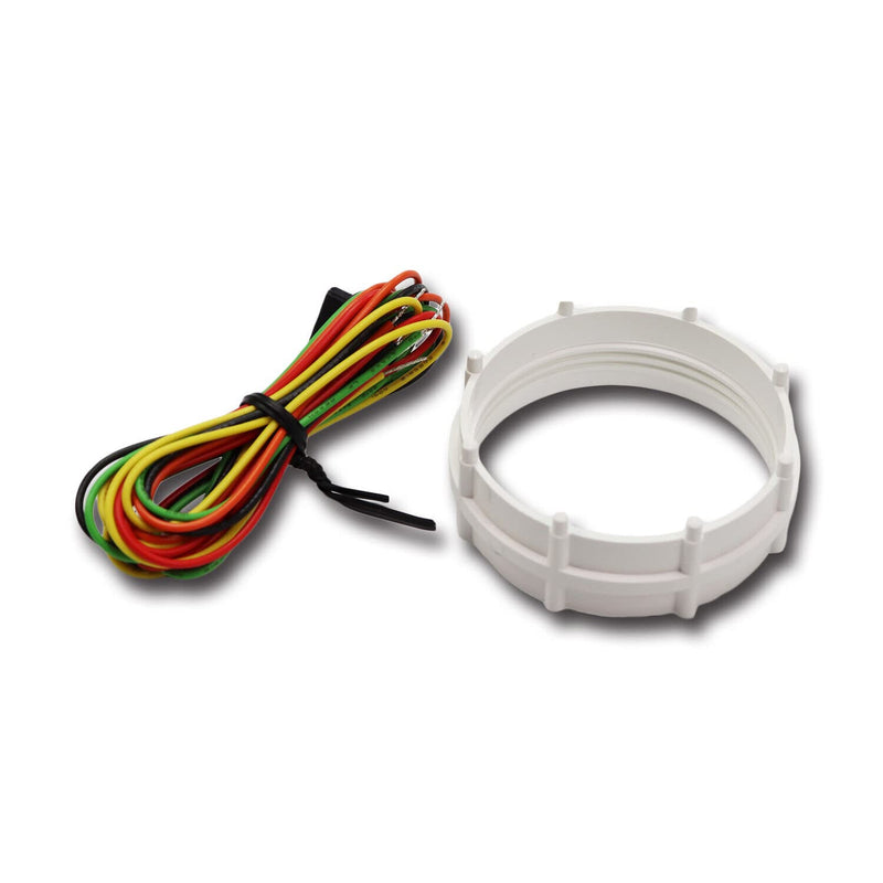 MOTOR METER RACING MGS Series 52mm 2-1/16" Electrical Clock Gauge 0~12 Hour Format Black Dial White LED Backlit Waterproof 12 Hour Format