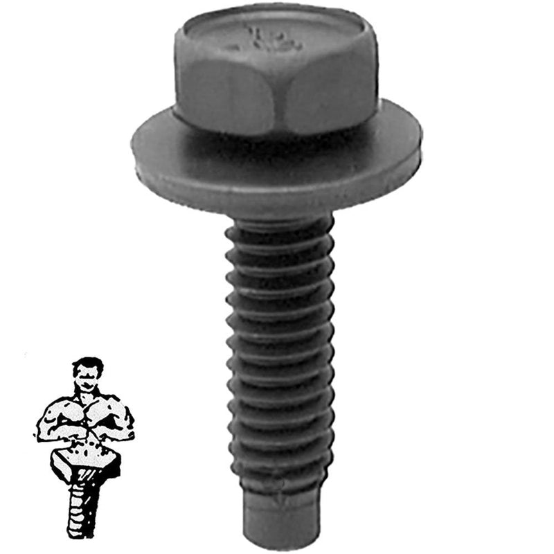 BoltmanShop 1/4" -20 X 1 Hex Head SEMS with DogPoint PHOS (50pkg)