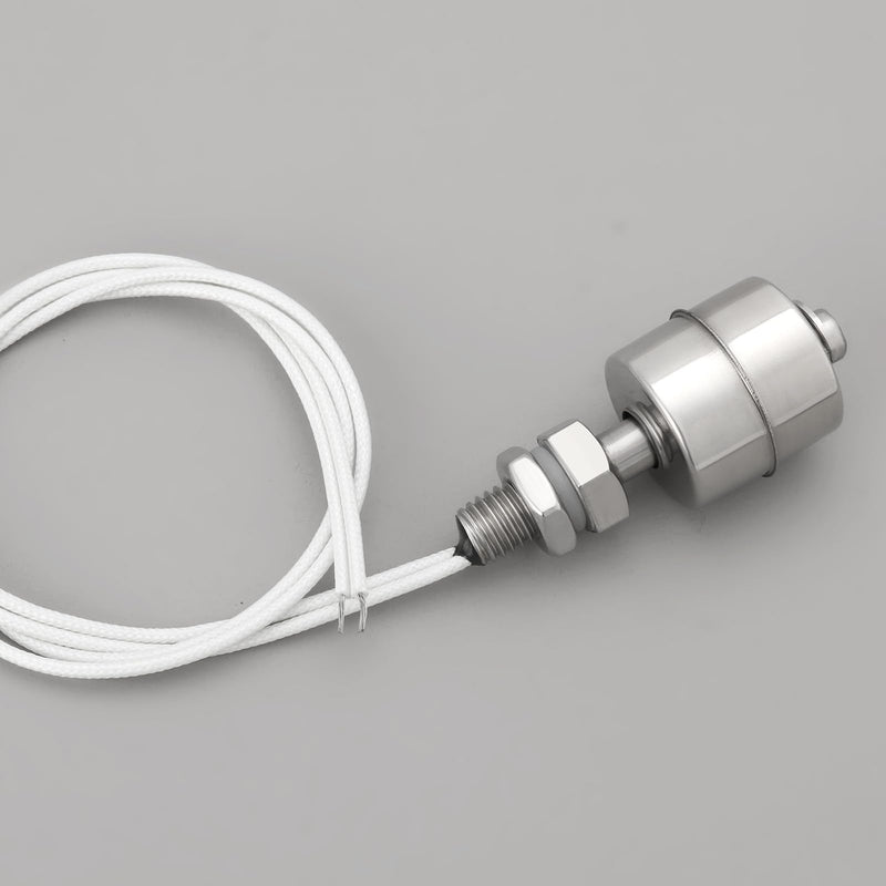 Create idea 2pcs 45mm Liquid Water Level Float Switch Control Sensor Stainless Steel Float Switch Automatic Liquid Level Sensor for Water Tank Household Water Tower