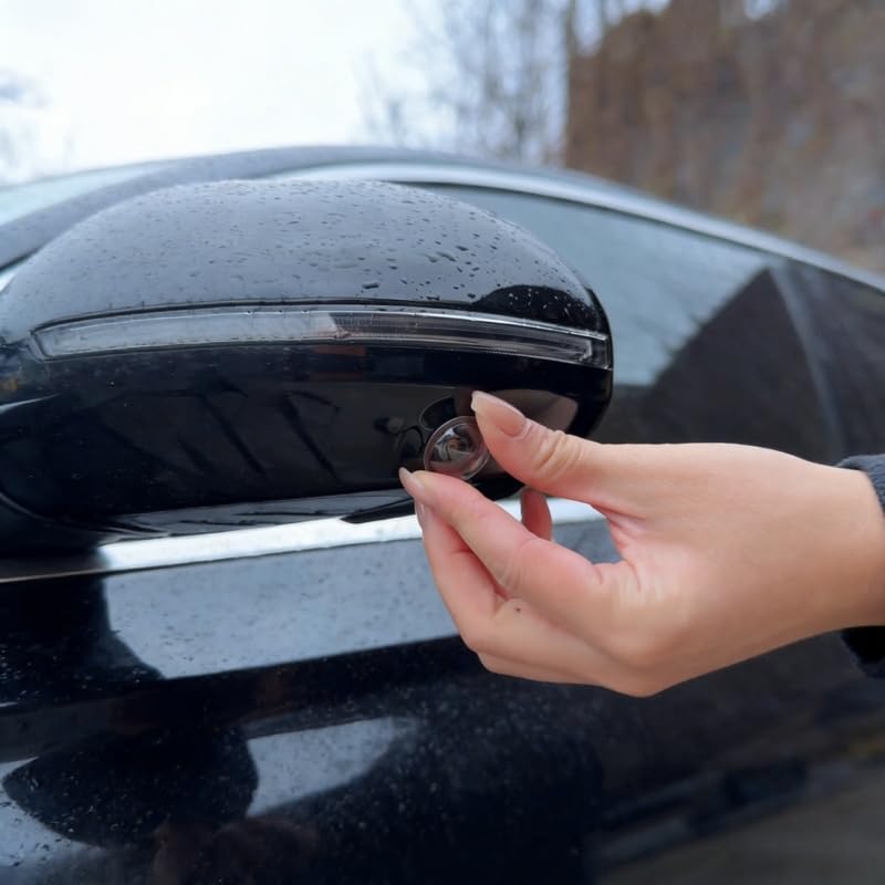 Car Camera Lens Protector,Car 360 Panoramic Camera Protective Cover,Clear Transparency Weatherproof Cars Backup Cameras Protection,Anti-Glare,Anti-Rain,Anti-Collision (2) 2