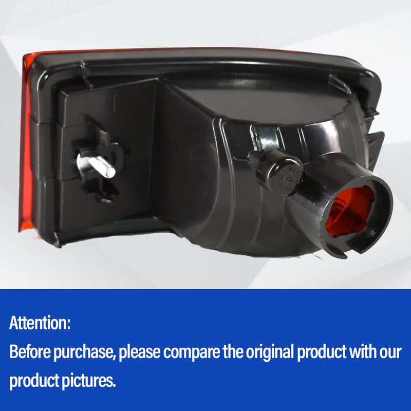  [AUSTRALIA] - Rear Bumper Reflector Tail Light Fits for 2003-2005 Toyota 4Runner 2002-2009 Toyota Land Cruiser Prado 120 (Driver Side) Driver Side