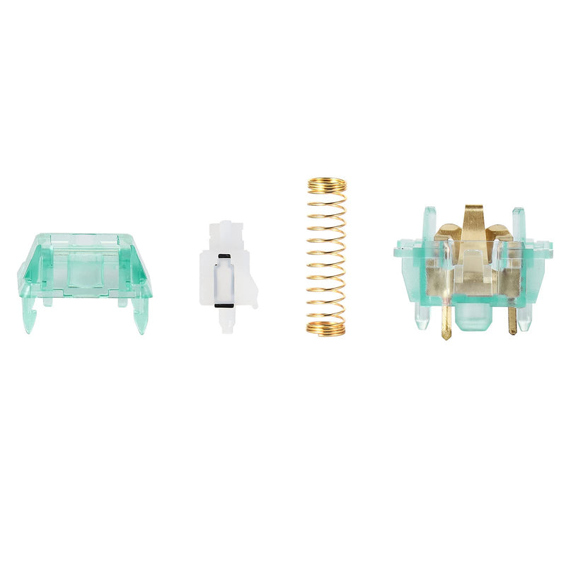 DUROCK Silent Shrimp Switches, Silent T1 Tactile Switches 67g, 5 Pins Pre-Lubed MX Silent Keyboard Switches (Silent Shrimps, 90pcs)