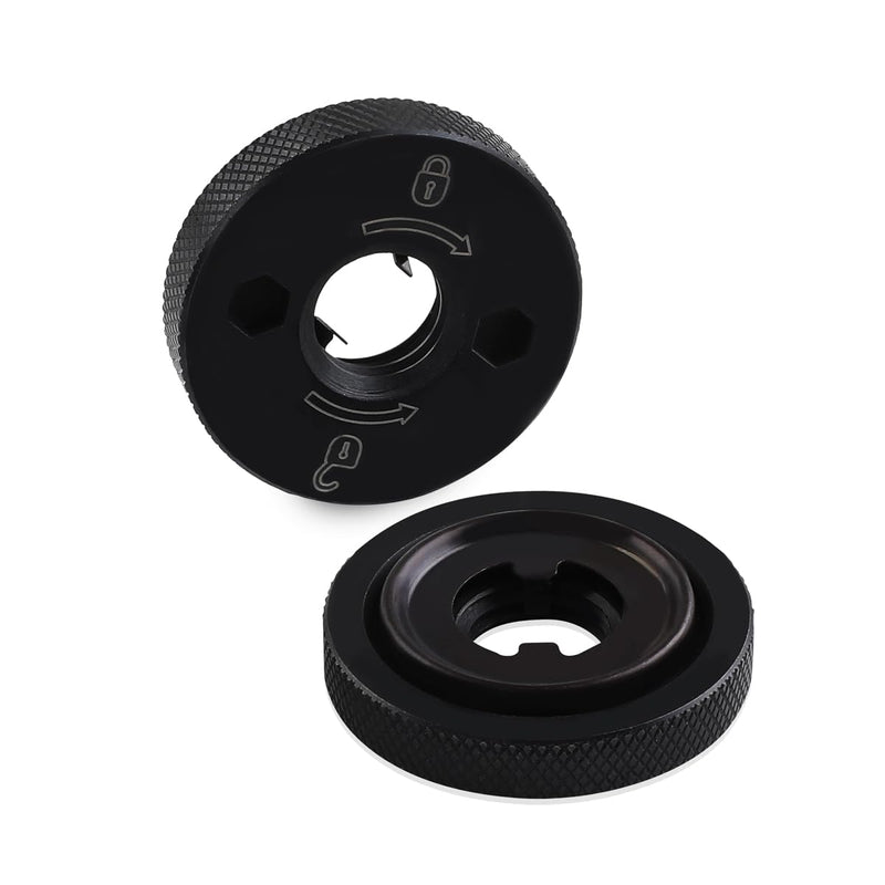 N484249 Angle Grinder Flanged Hex Nut Compatible with Grinder DCG413B DCG413B-B3 DCG413P2-B3 DCG413R2 DCG414B DCG414T1 DCG414T2 DCG414T2-B3 DWE43214N DWE43231VS(2pcs)