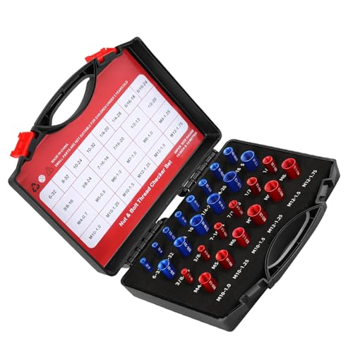 Pissente Thread Checker 26Pcs Metric/Imperial
