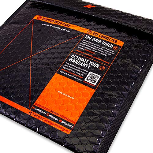 Mishimoto MMHP-GRB-1224 Gold Reflective Barrier w/Adhesive, 12" x 24"