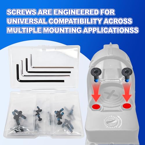48-Pack Screw Set for Red Dot Sight Optics & Mounts