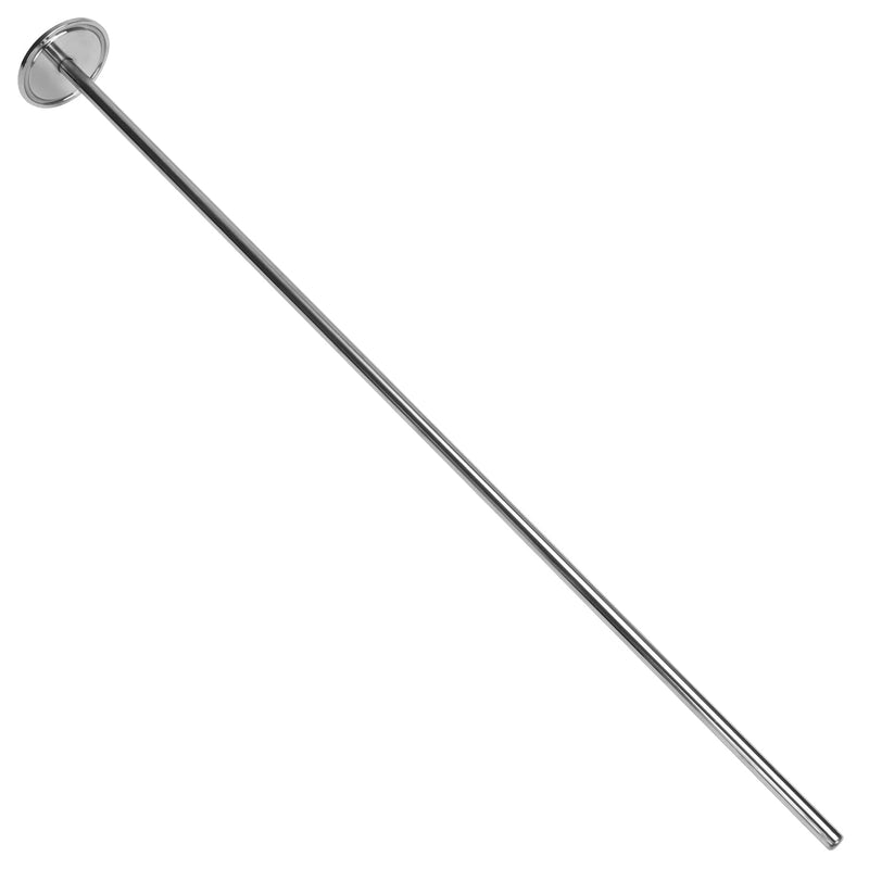DERNORD 1.5 inch Tri Clamp Thermowell SS304 for Beer Fermenter Homebrew Solar Heater Boiler, 500mm Length
