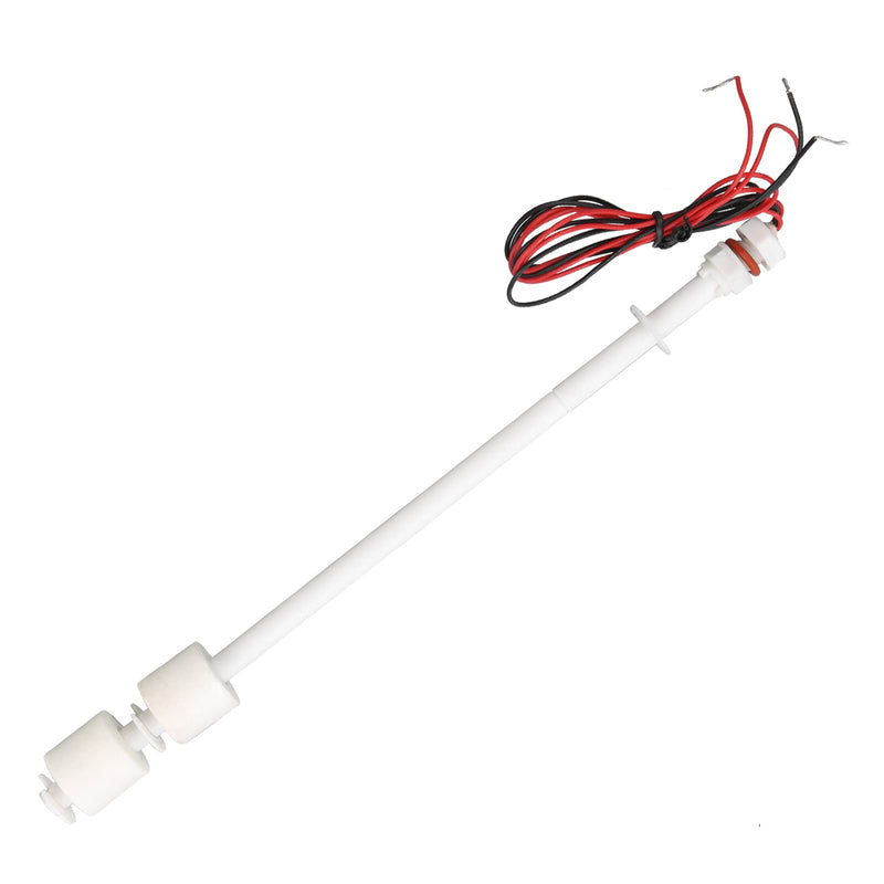 PP Float Switch, Liquid Level Controller 250mm Double Floaters Float Switch for Tank Liquid Water Level Detection