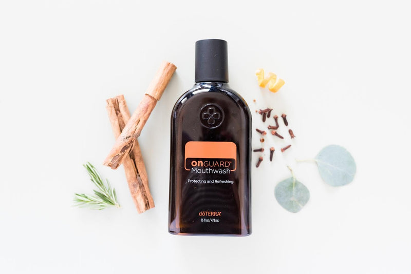 doTERRA On Guard Mouthwash - Alcohol Free - Formulated to Clean Teeth & Reduce Plaque