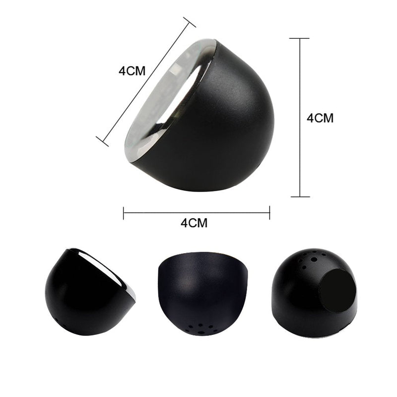 Car Dashboard Thermometer - Mini Vehicle Thermometer Decoration 1.no 2.Black Thermometer