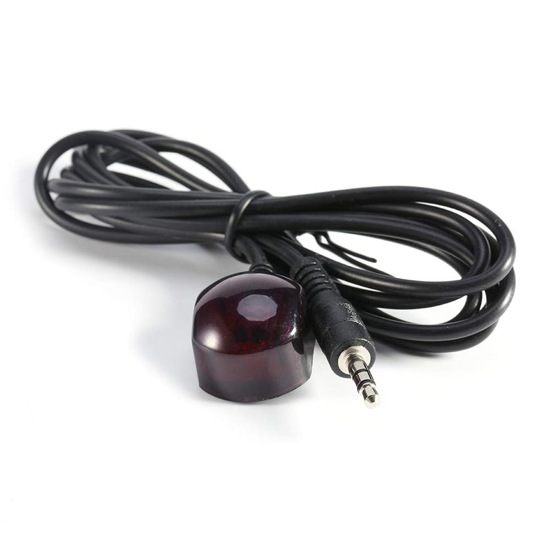 IR Receiver Extender, Universal IR Repeater with 3.5mm Plug, Infrared Remote Emitter for 38 to 56kHz AV Equipment, STB Boxes