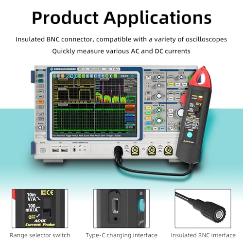 UP1 AC/DC Current Clamp Meter Transducer for Digital Oscilloscope 100A