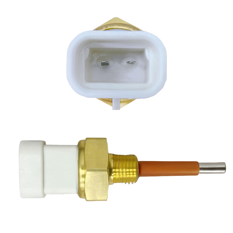 Low Coolant Level Sensor Compatible with for Detroit 60 Freightliner Cummins Series Turcks 3/8" O-Ring Thread-2 Pins Replace# 904-7252, 23522855