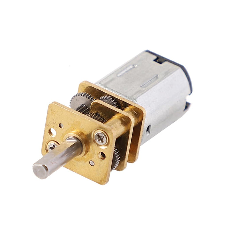 HiLetgo 2pcs GA12-N20 N20 (12V 500RPM) Gear Reducer Motor DC 3V/6V12V N20 Reduction Motor Mini Deceleration Gear Motor Micro Robort Smart Car Motor Multiple Rotation Speed Optional 12V