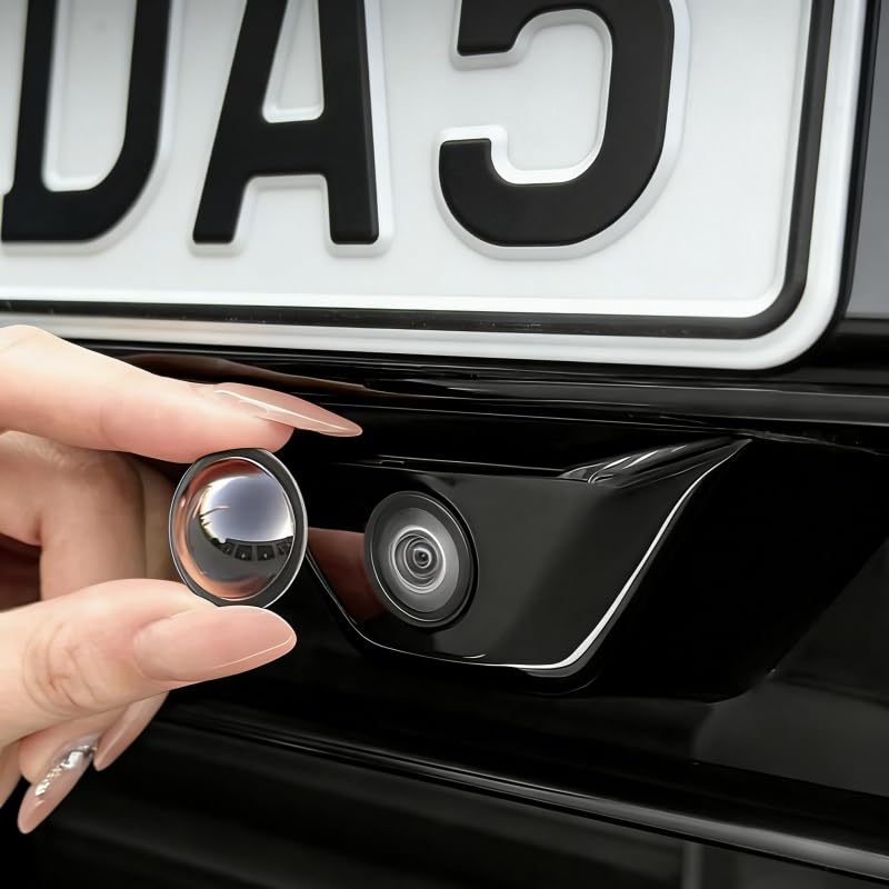 Car Camera Lens Protector,Car 360 Panoramic Camera Protective Cover,Clear Transparency Weatherproof Cars Backup Cameras Protection,Anti-Glare,Anti-Rain,Anti-Collision (2) 2