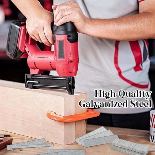 Brad Nails 18 Gauge, 5000PCS 18 GA Brad Nails, Assorted Galvanized Nails for Electric & Pneumatic Brad Nailer Gun, 3/8",5/8",3/4",1",1-3/16"